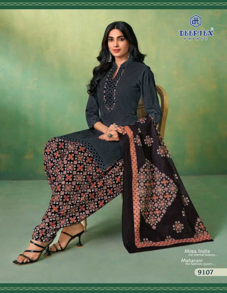 Elegant U-Shaped Placket with Embroidered Panel Neck Design