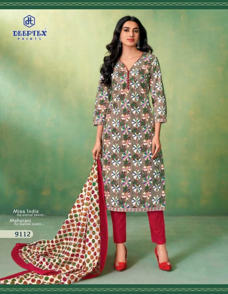 Loop Placket Neckline with Contrast Piping Design