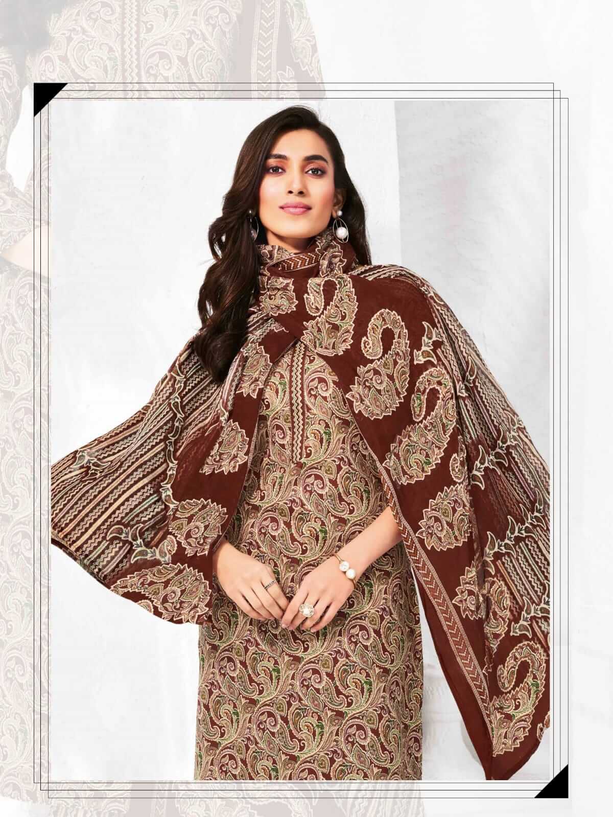 Women Wearing Suryajyoti Dress Material