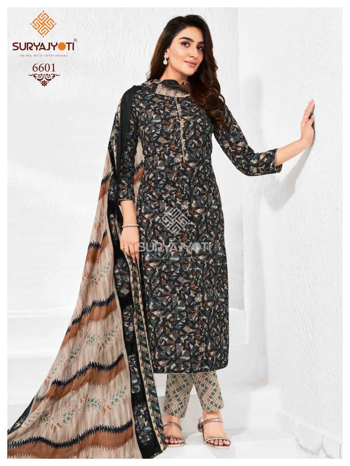 Women Wearing Suryajyoti Dress Material