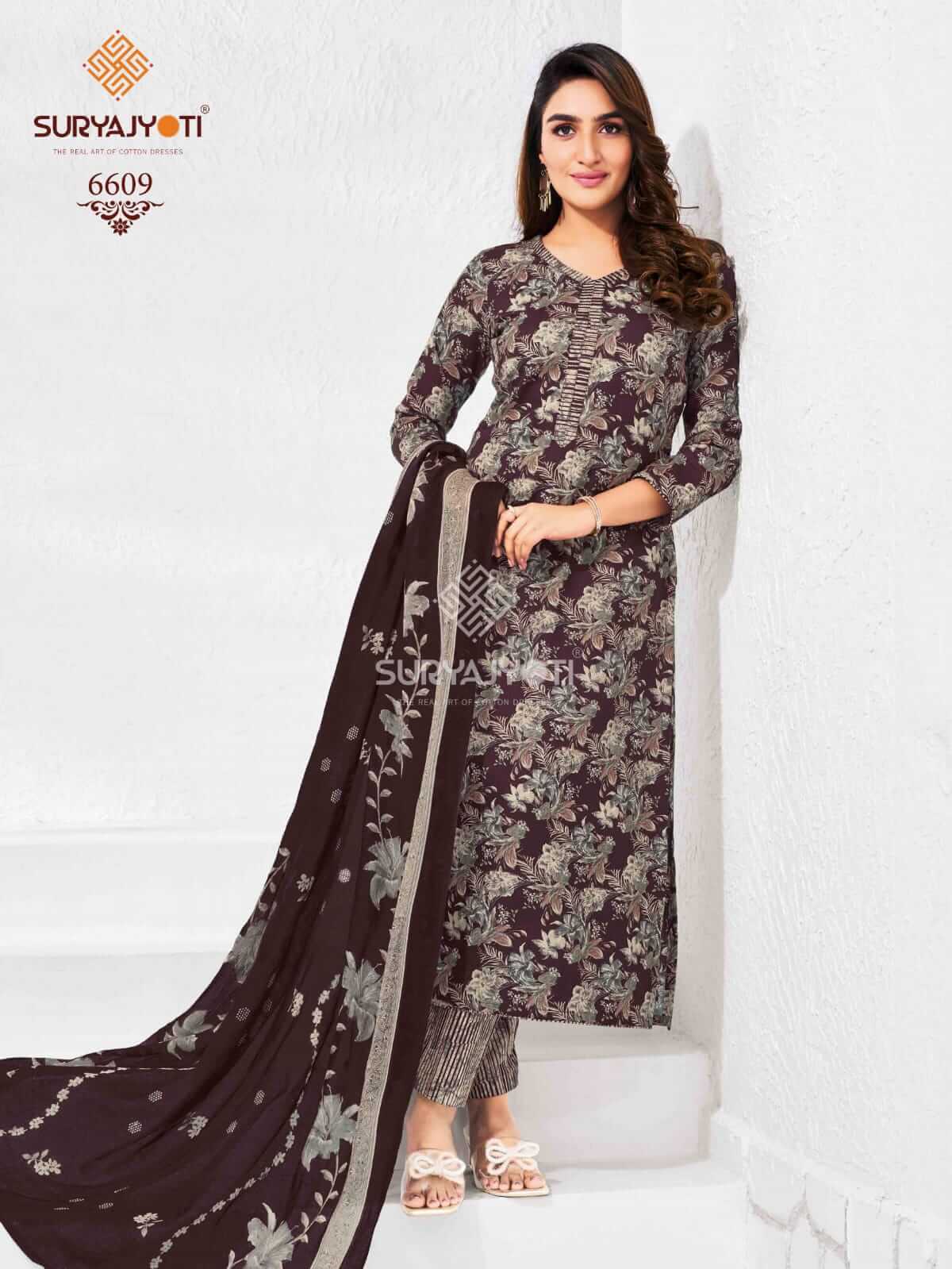 Suryajyoti Cotton Dress Material for Women