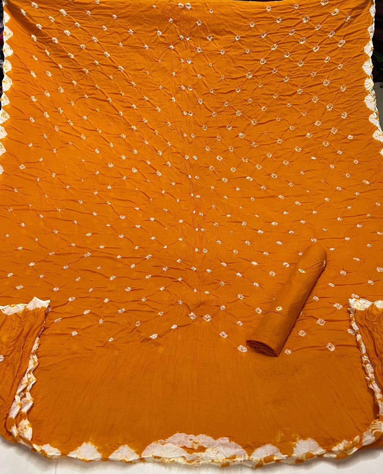 Buy Bandhani Cotton Saree – Traditional Soft Cotton Wear